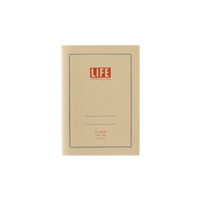 LIFE バーミリオンA6 方眼