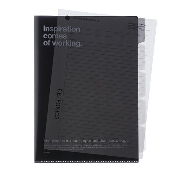 5ファイル 5パーツホルダーA4 | DELFONICS Web Shop