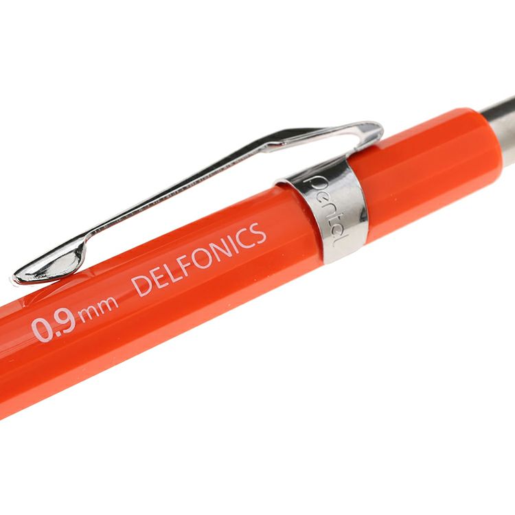 ぺんてる TECHNOCLICK シャープペンシル レッド 楽天市場】【公式ショップ】【DELFONICS別注】ぺんてる P209