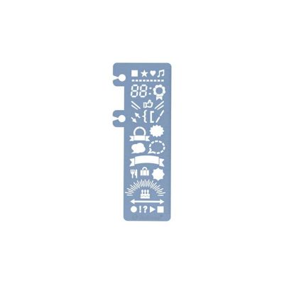 【リングに着脱可能】ロルバーン ポケット付メモ用 テンプレート
