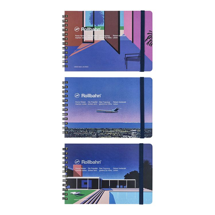 Hiroshi Nagai ロルバーン ポケット付メモ 横型L | DELFONICS