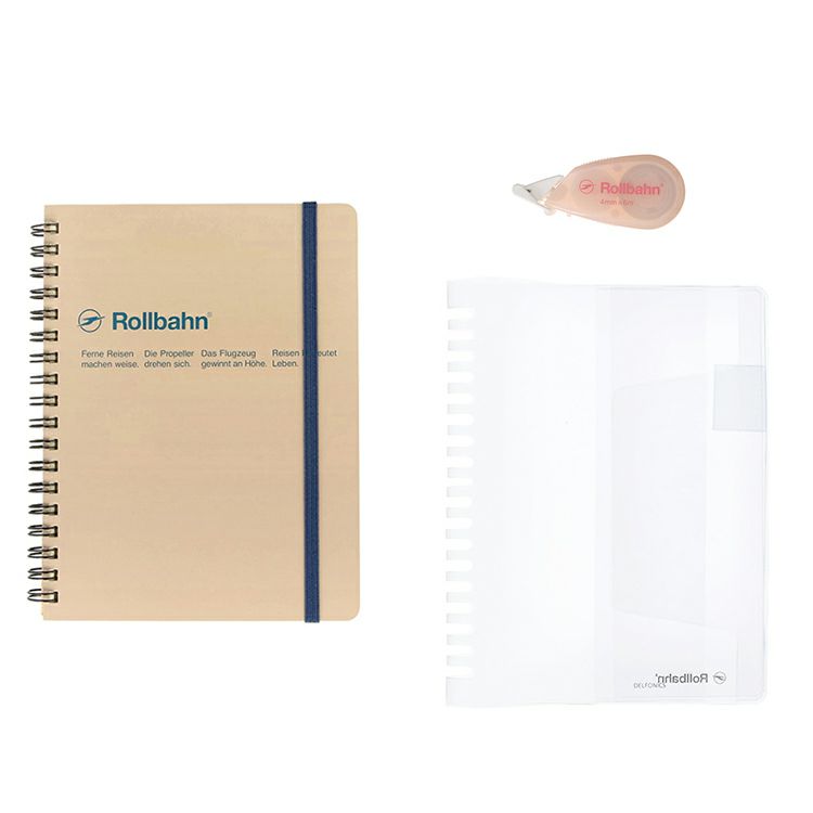 バラ売り検討 Rollbahn ノートセット 12冊 ポケット付メモ ロルバーン