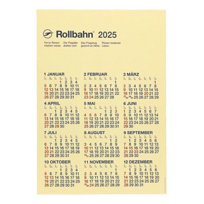 【直営店限定】ロルバーン ポスターカレンダーA2