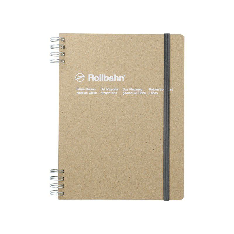 旅するロルバーン】ロルバーン フレキシブル カバー 360° クラフト A5