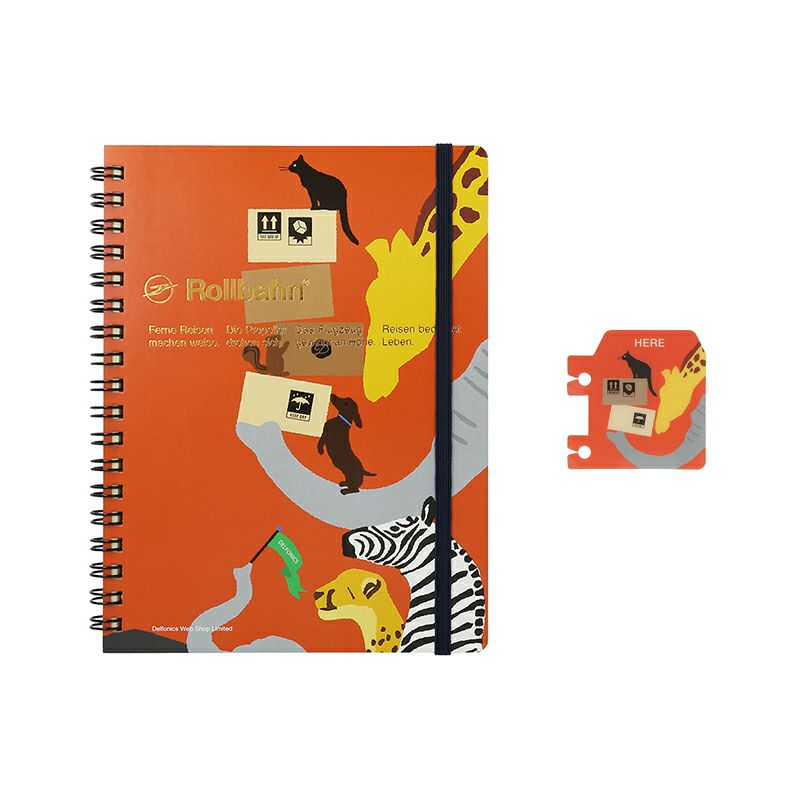 【Web Shop限定】ロルバーン ポケット付メモL & ロルバーン ブックマーク セット