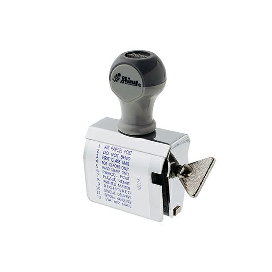 【サンプルセール】SHINY オフィススタンプ DIAL A PHRASE STAMP