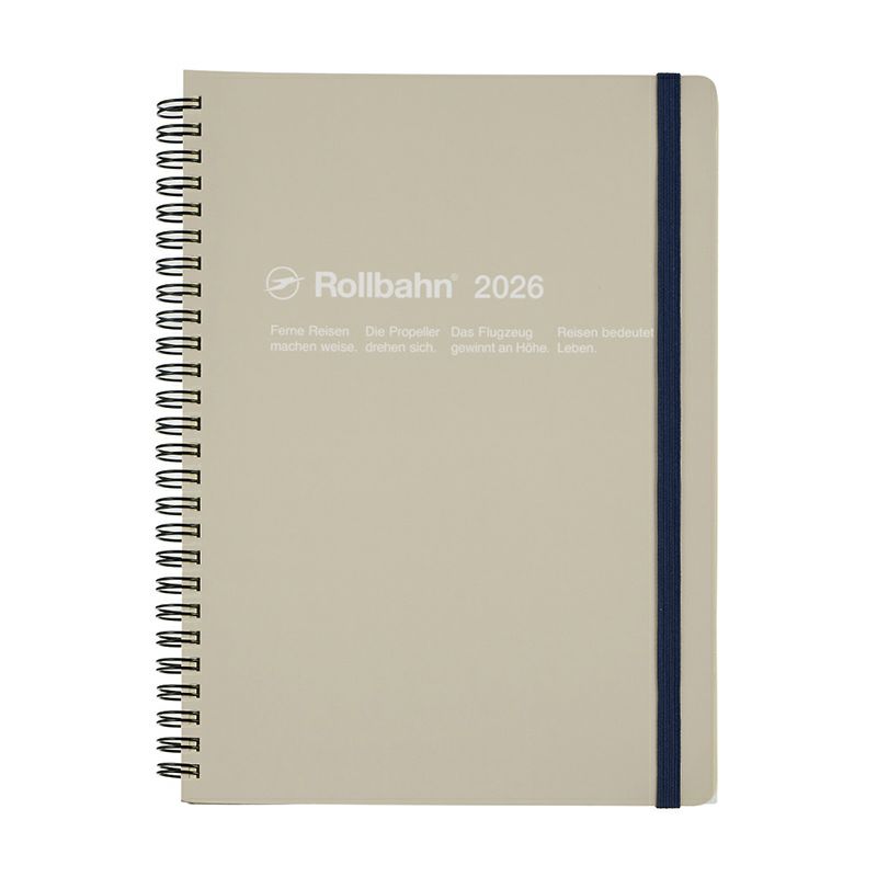 ロルバーン XL 手帳 2026／ロルバーンダイアリー XL ライトブルー | 手帳専門店