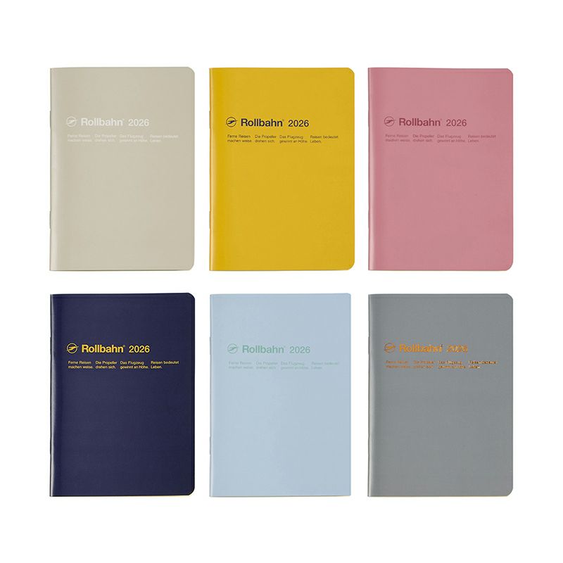 【ロルバーン】Rollbahn ノートセット 6冊 DELFONICS ノート ロルバーン 直営店限定 B6相当Lサイズ