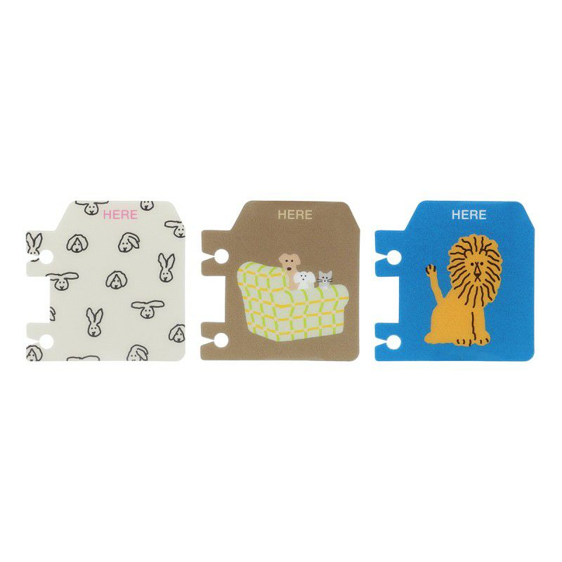 ロルバーン　WARMGREY TAIL　チャーム＆ブックマーク&ダイアリー ロルバーン WARMGREY TAIL ホワイト ブックマークカスタム