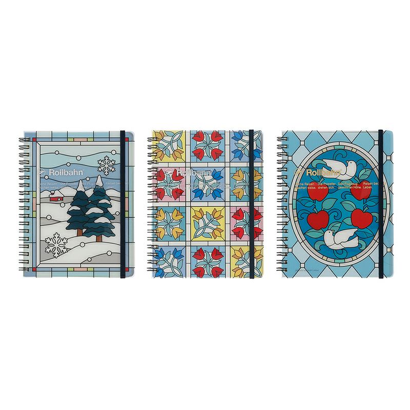 ロルバーン ポケット付メモ ステンドグラス L | DELFONICS Web Shop